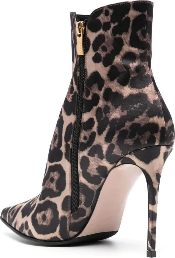 Eva 100mm leopard-print boots - Image 3
