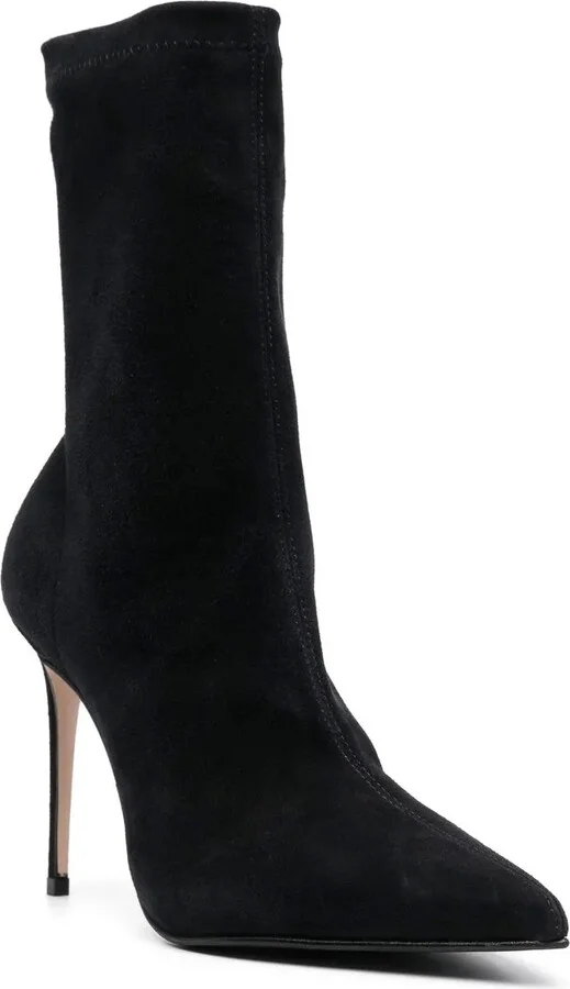 Eva 100mm suede ankle boots - Image 2