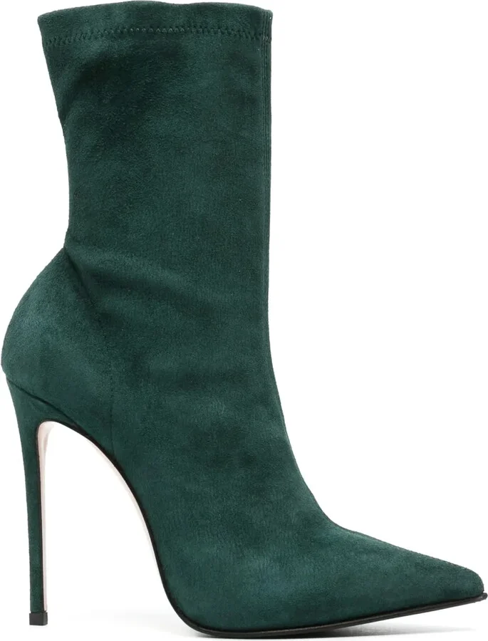 Eva 115mm pointed-toe boots