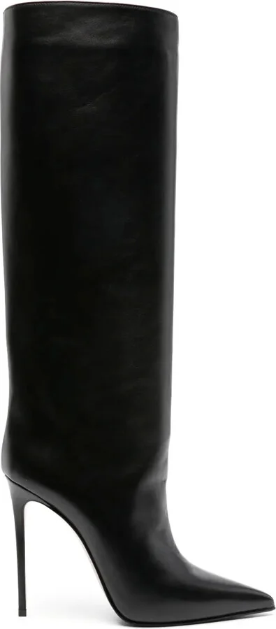 Eva 120mm knee-length leather boots