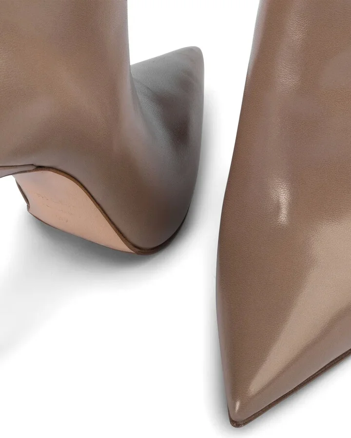 Eva 120mm leather ankle boots - Image 4