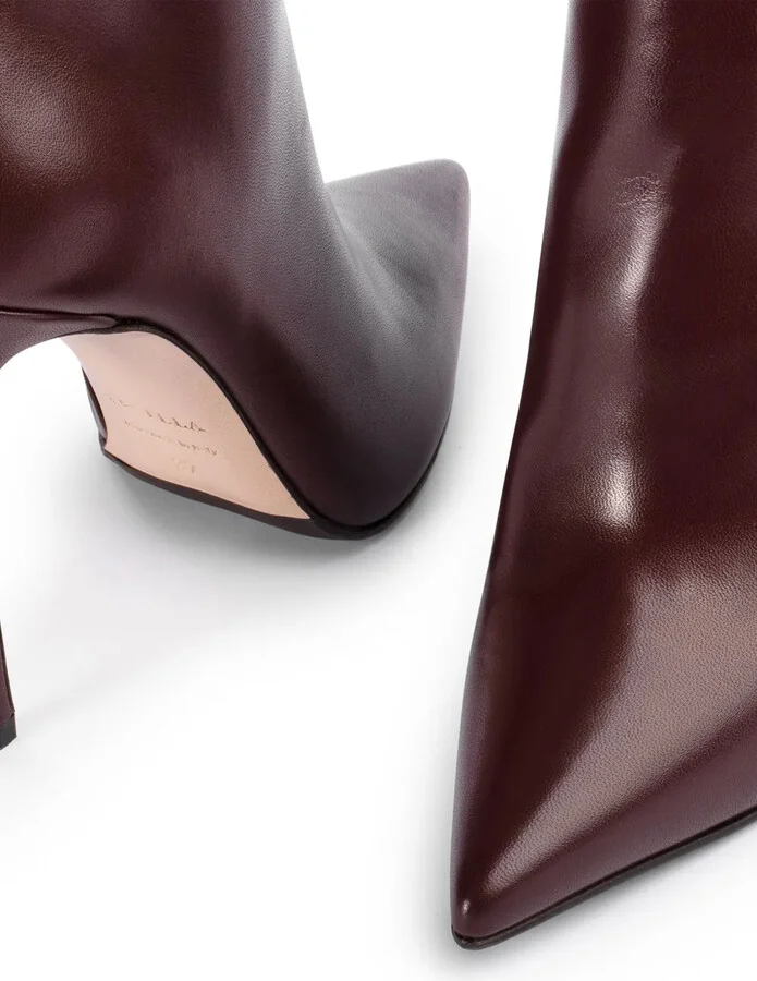 Eva 120mm leather ankle boots - Image 4