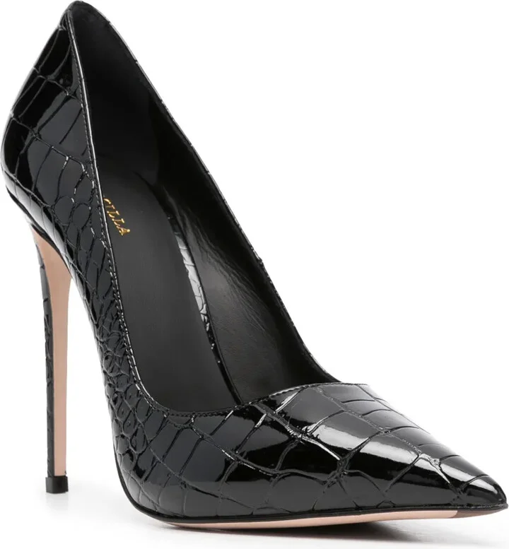 Eva 120mm leather pumps - Image 2