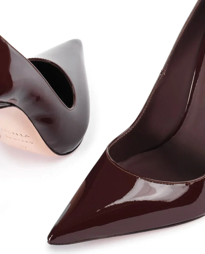 Eva 120mm patent-leather pumps - Image 4