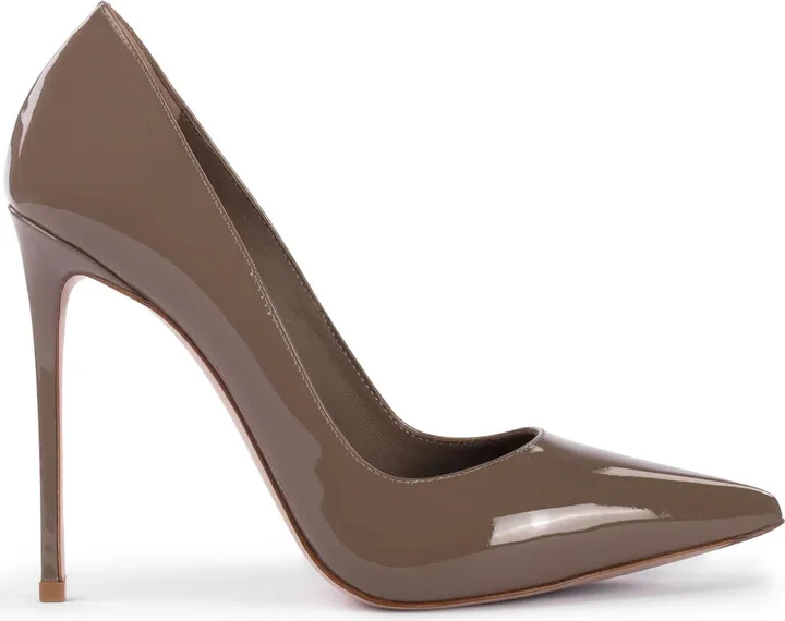 Eva 120mm patent-leather pumps