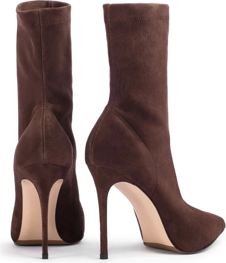 Eva 120mm suede ankle boots - Image 3