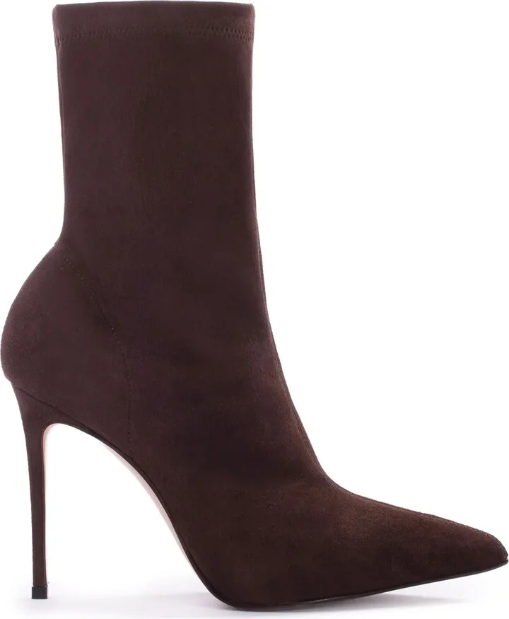 Eva 120mm suede ankle boots