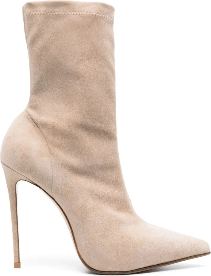 Eva 120mm suede ankle boots