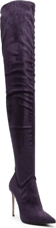 Eva 120mm suede thigh-high boots - Image 2