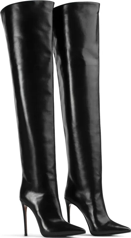 Eva 120mm thigh-high leather boots - Image 2