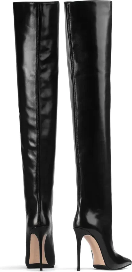 Eva 120mm thigh-high leather boots - Image 3