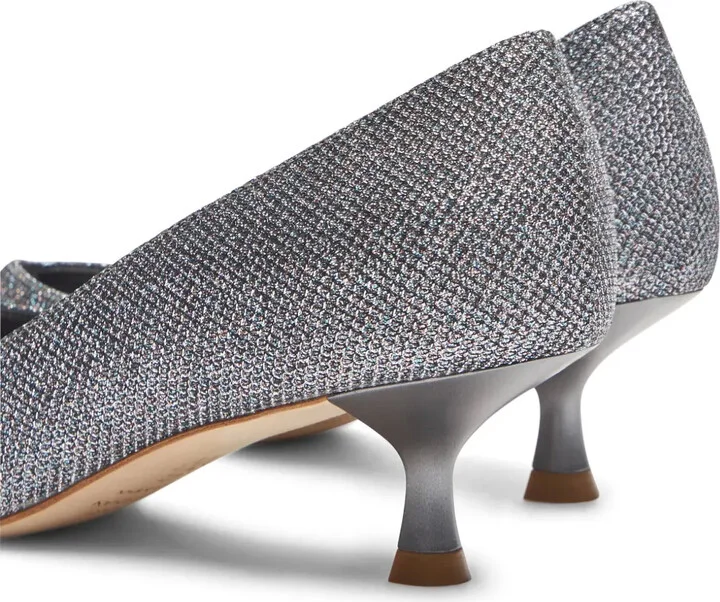 Eva 35mm glitter pumps - Image 5