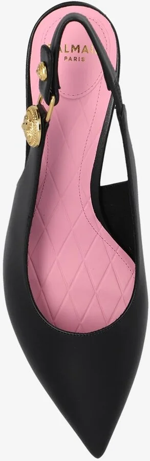 Eva 50 Calf Leather Slingback Pumps - Image 3