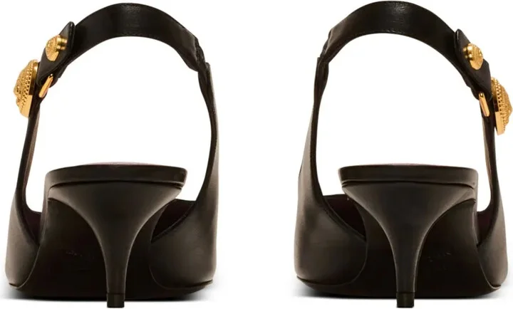 Eva 50mm leather slingback pumps - Image 3