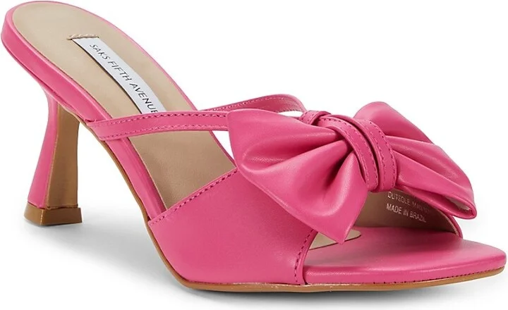 Eva 70MM Bow Detail Slide Sandals - Image 2