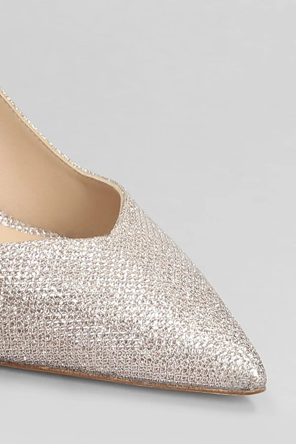 Eva 75 Pumps In Gold Leather - Image 5