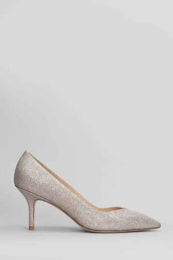Eva 75 Pumps In Gold Leather