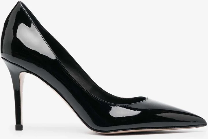 Eva 80 Patent Leather Pumps