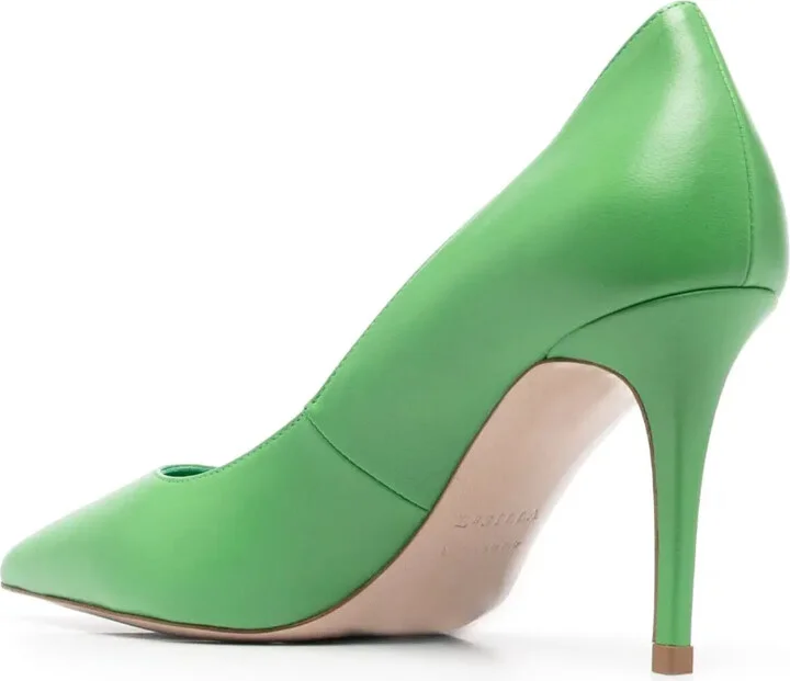 Eva 80mm leather pumps - Image 3
