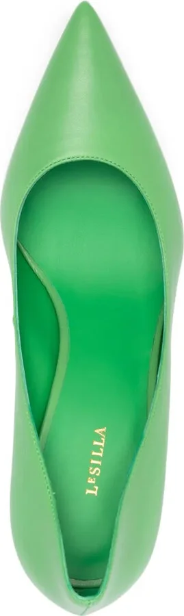 Eva 80mm leather pumps - Image 4