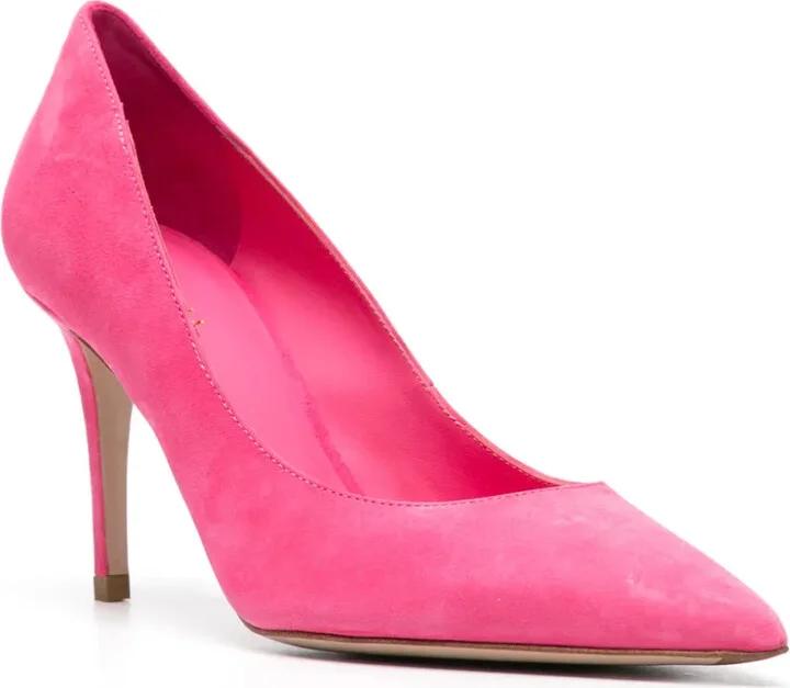 Eva 80mm suede pumps - Image 2