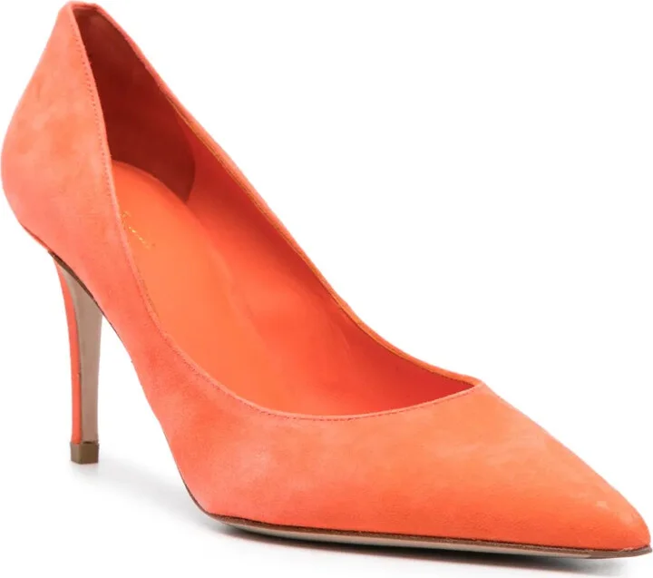 Eva 80mm suede pumps - Image 2