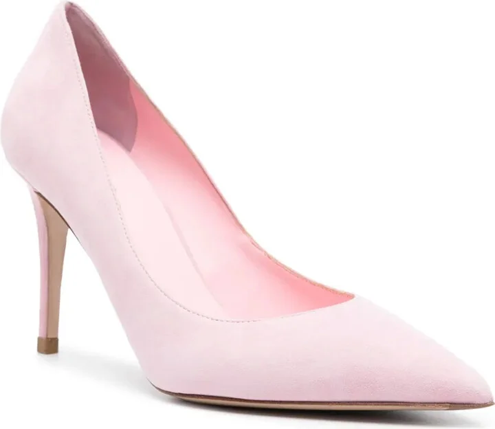 Eva 80mm suede pumps - Image 2