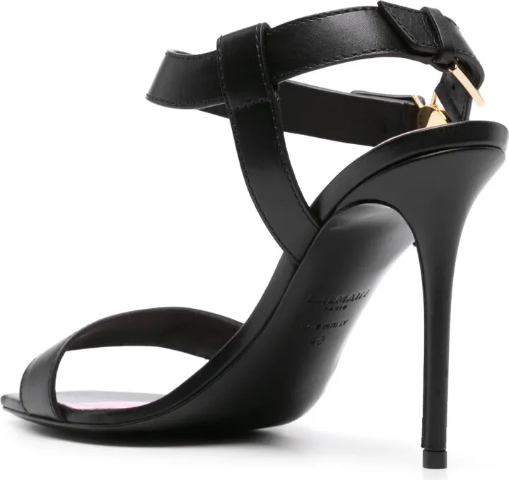 Eva 95mm leather sandals - Image 3