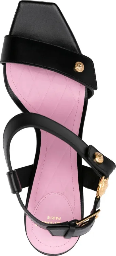 Eva 95mm leather sandals - Image 4
