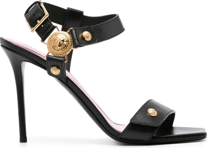 Eva 95mm leather sandals