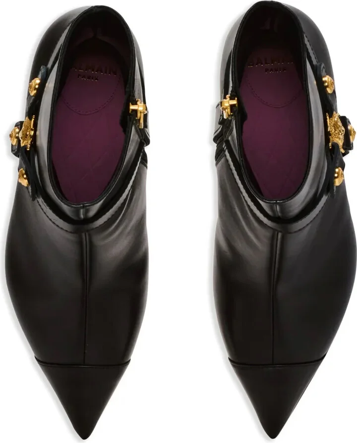 Eva 95mm logo-plaque ankle boots - Image 4