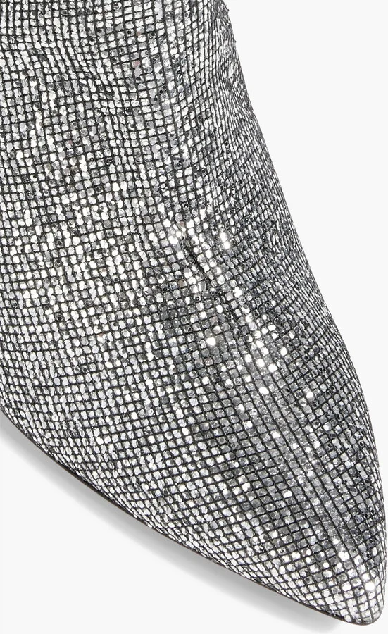 Eva glittered thigh boots - Image 4
