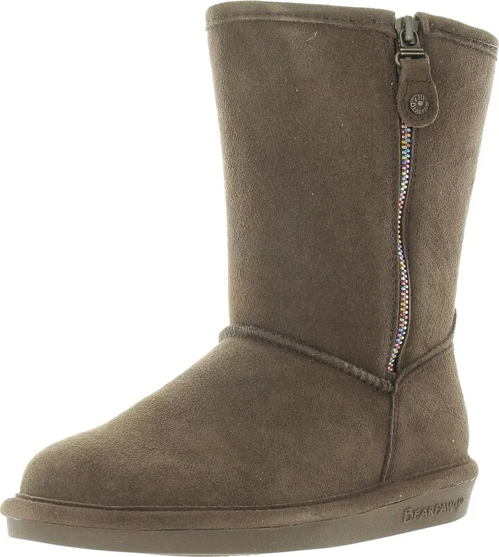 Eva II Zipper Womens Zipper Sheepskin Snow Boots