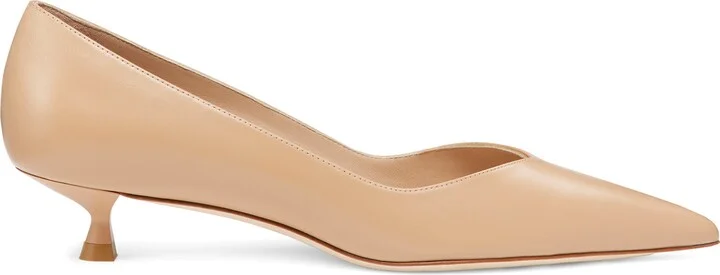 Eva Kitten Heel Pointed Toe Pump - Image 3