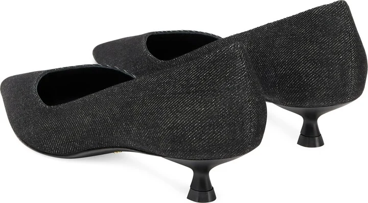 Eva Kitten Heel Pointed Toe Pump - Image 2
