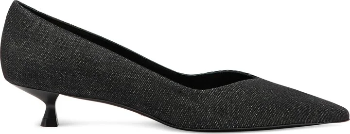 Eva Kitten Heel Pointed Toe Pump - Image 3