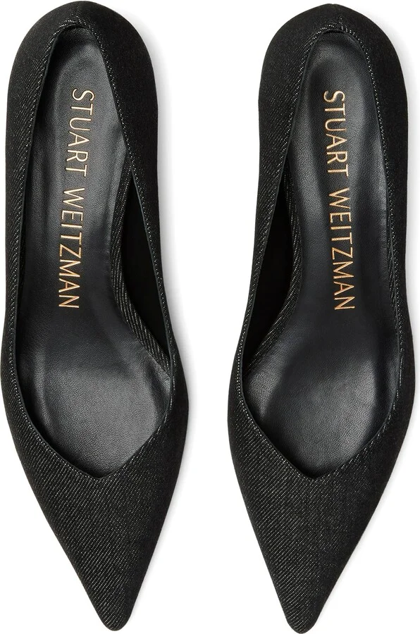 Eva Kitten Heel Pointed Toe Pump - Image 4