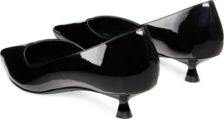 Eva Kitten Heel Pointed Toe Pump - Image 10
