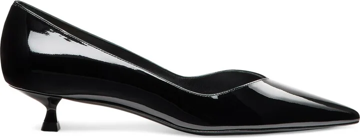 Eva Kitten Heel Pointed Toe Pump - Image 11