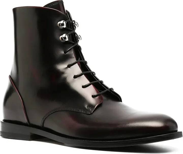 Eva lace-up leather boots - Image 2
