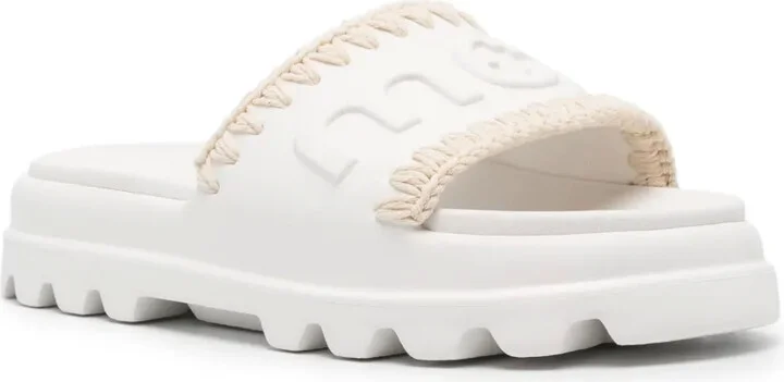 Eva logo-embossed slides - Image 2