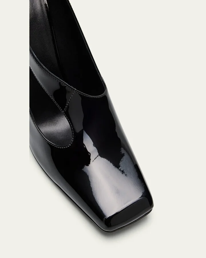 Eva Patent Asymmetrical Pumps - Image 4
