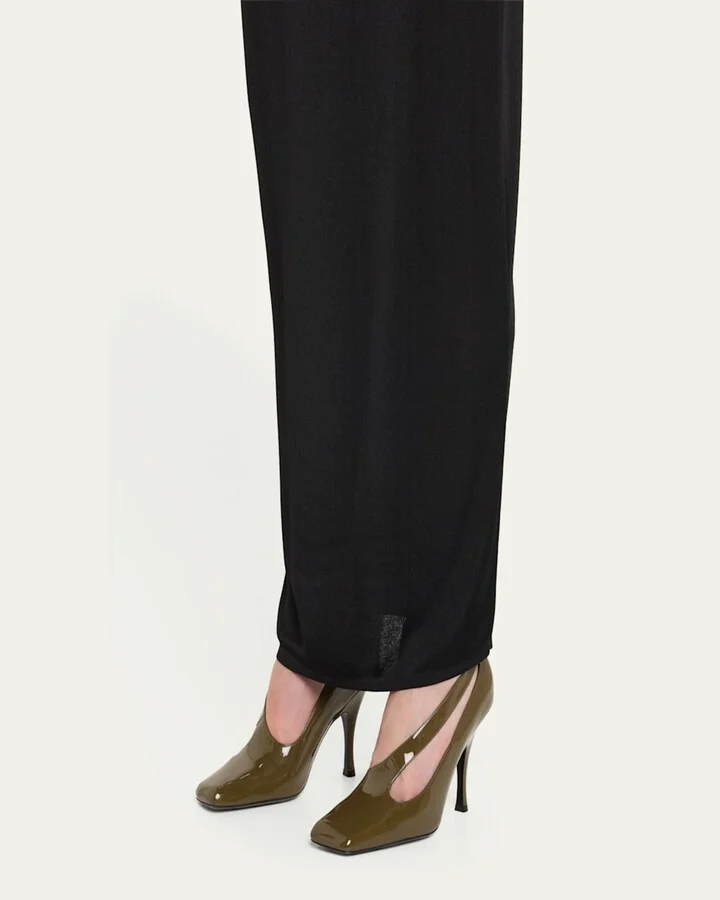 Eva Patent Asymmetrical Pumps - Image 8