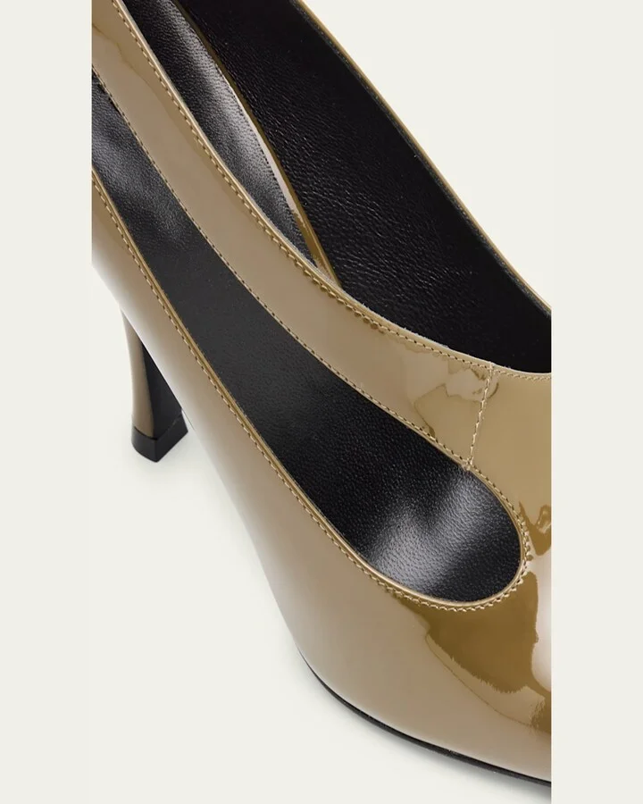 Eva Patent Asymmetrical Pumps - Image 11