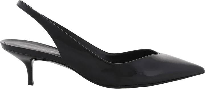 Eva Patent Leather Slingback Pumps