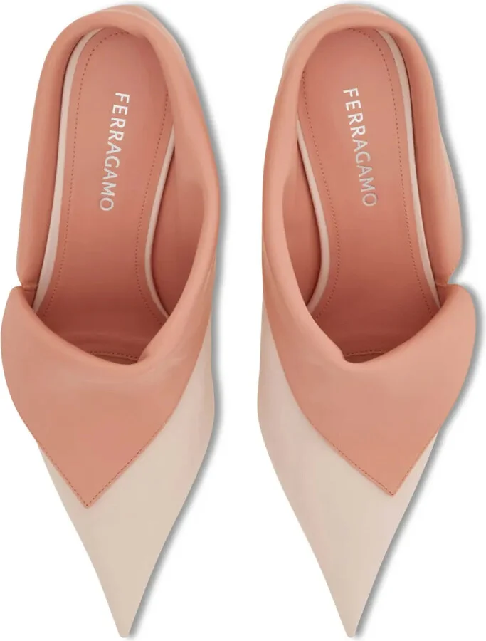 Eva pointed-toe mules - Image 4
