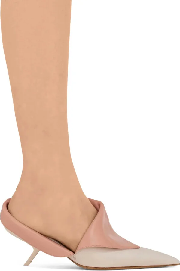 Eva pointed-toe mules - Image 5