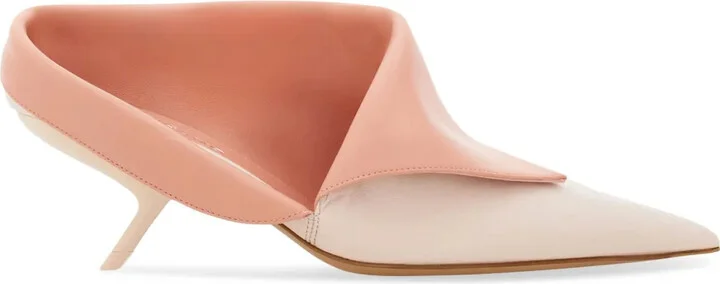 Eva pointed-toe mules