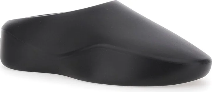'eva Runner' Black Sneakers With Logo On The Heel And Side Cut-out Detail In Plastic Man - Image 2