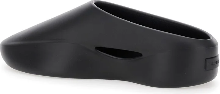'eva Runner' Black Sneakers With Logo On The Heel And Side Cut-out Detail In Plastic Man - Image 3